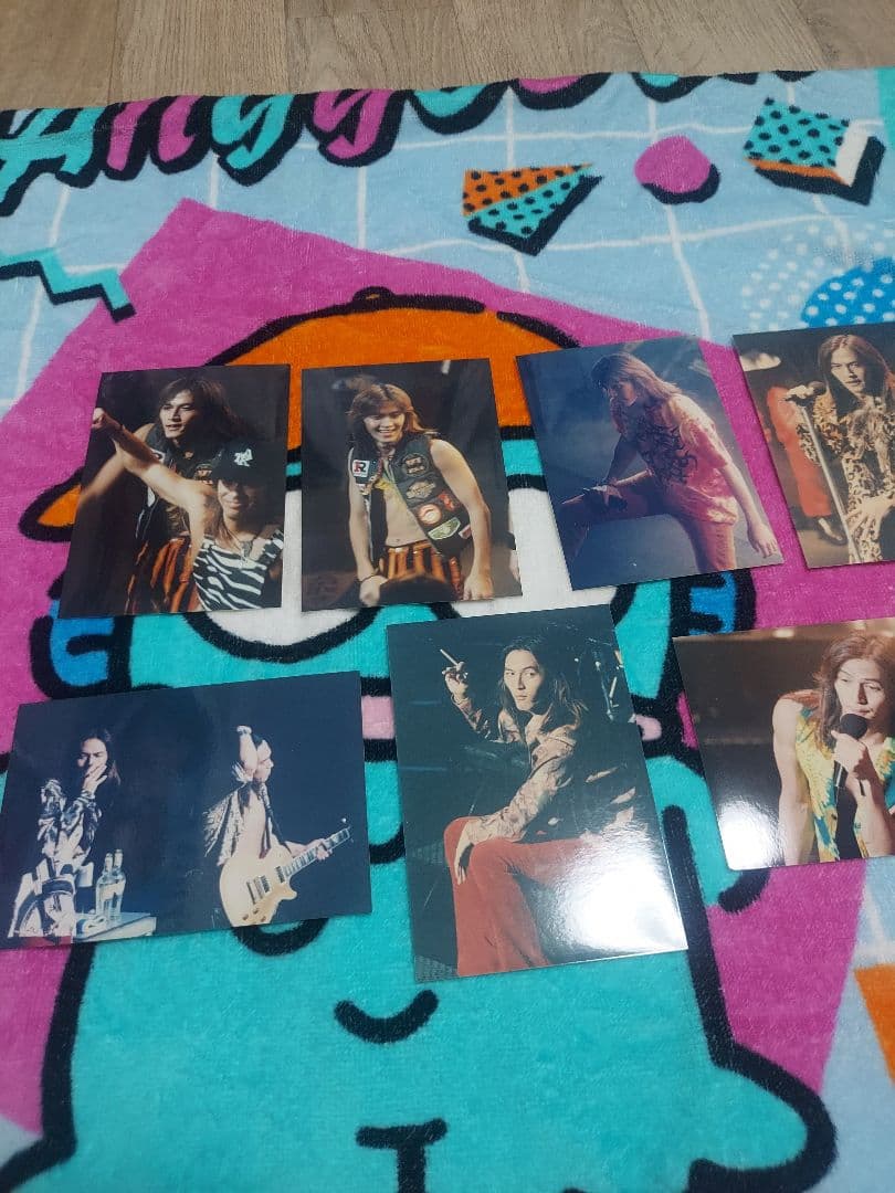 B'z　稲葉浩志　18枚　1994ツアー　タバコ　ロン毛　バラ売り○