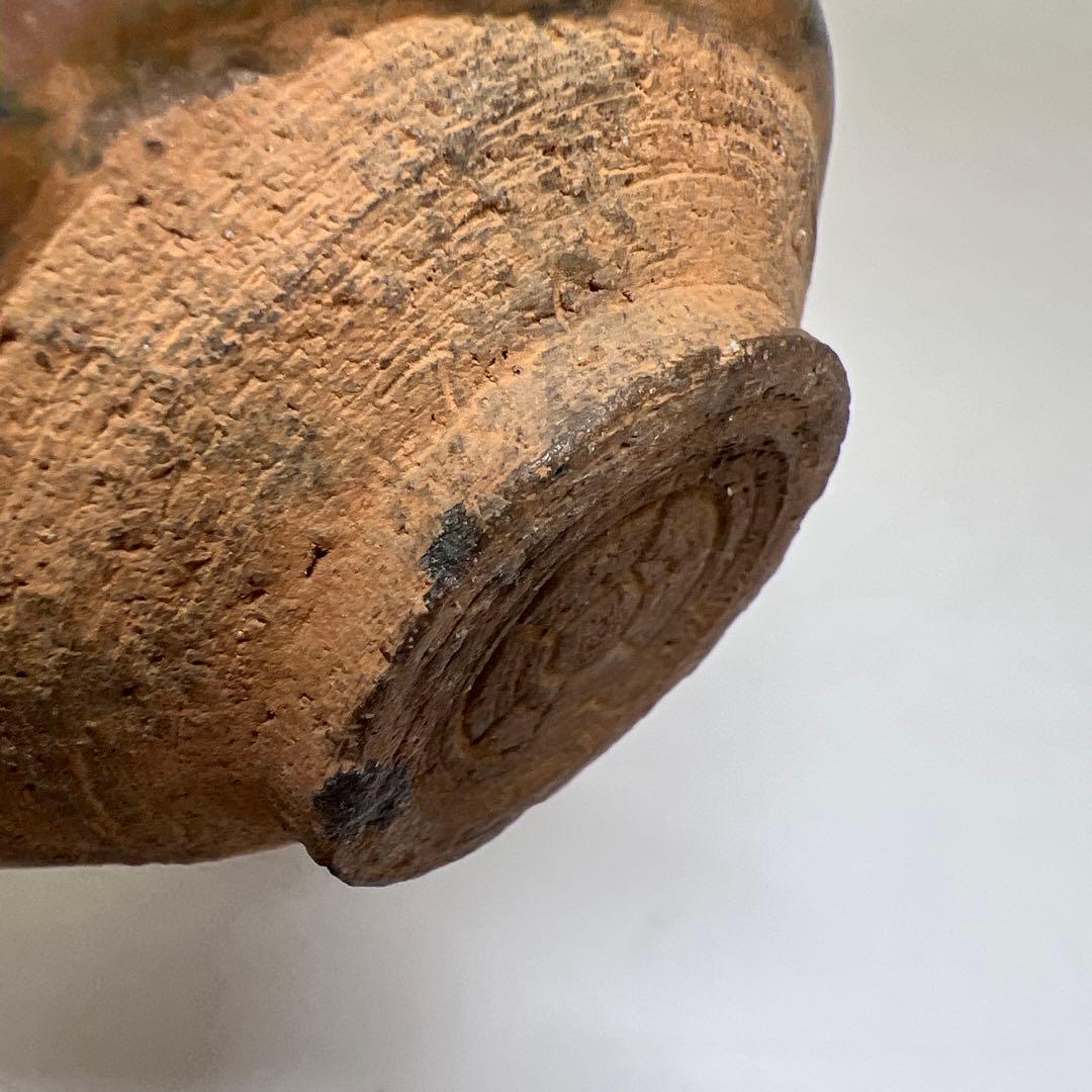 中国古玩　天目茶碗　口径約12㎝　東Y8-0204☆2Fタカサ