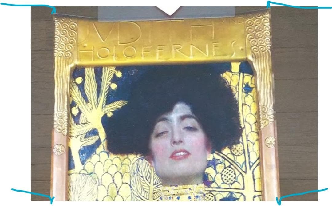 大型ポスター キャラクロ グスタフ・クリムト 「ユディト I」 02