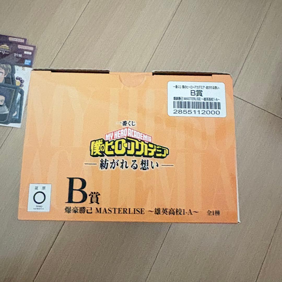 未開封 一番くじ 僕のヒーローアカデミア -紡がれる想い- B賞 爆豪勝己 F賞
