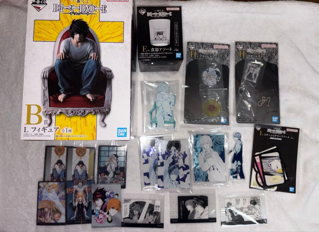 DEATHNOTE 一番くじ B賞 L フィギュア まとめ売り