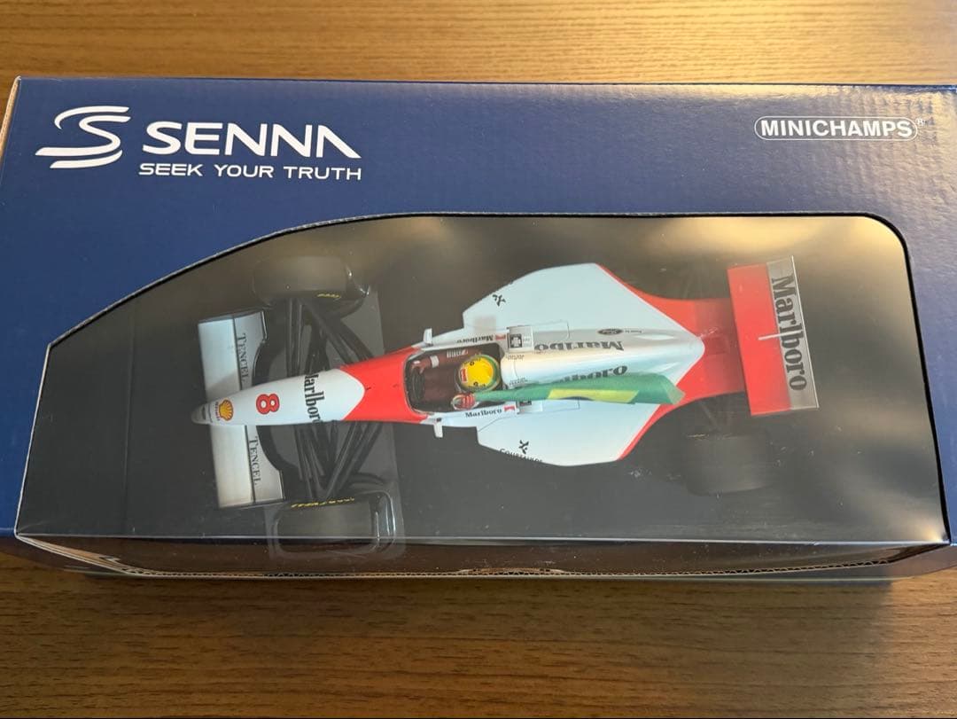 ミニチャンプス 1/18 マクラーレン MP4/8 アイルトン セナ