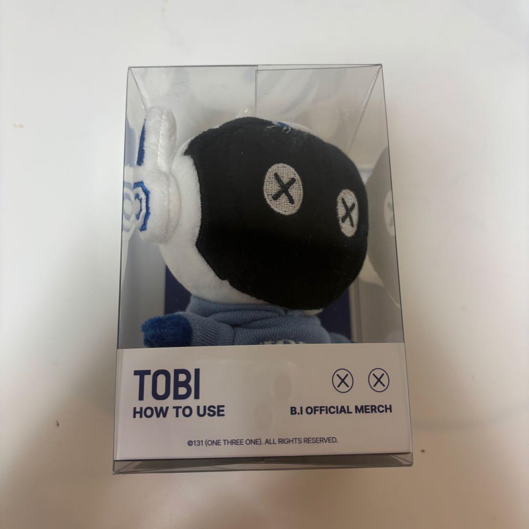 B.I ハンビン　公式グッズ TOBIぬいぐるみキーホルダー