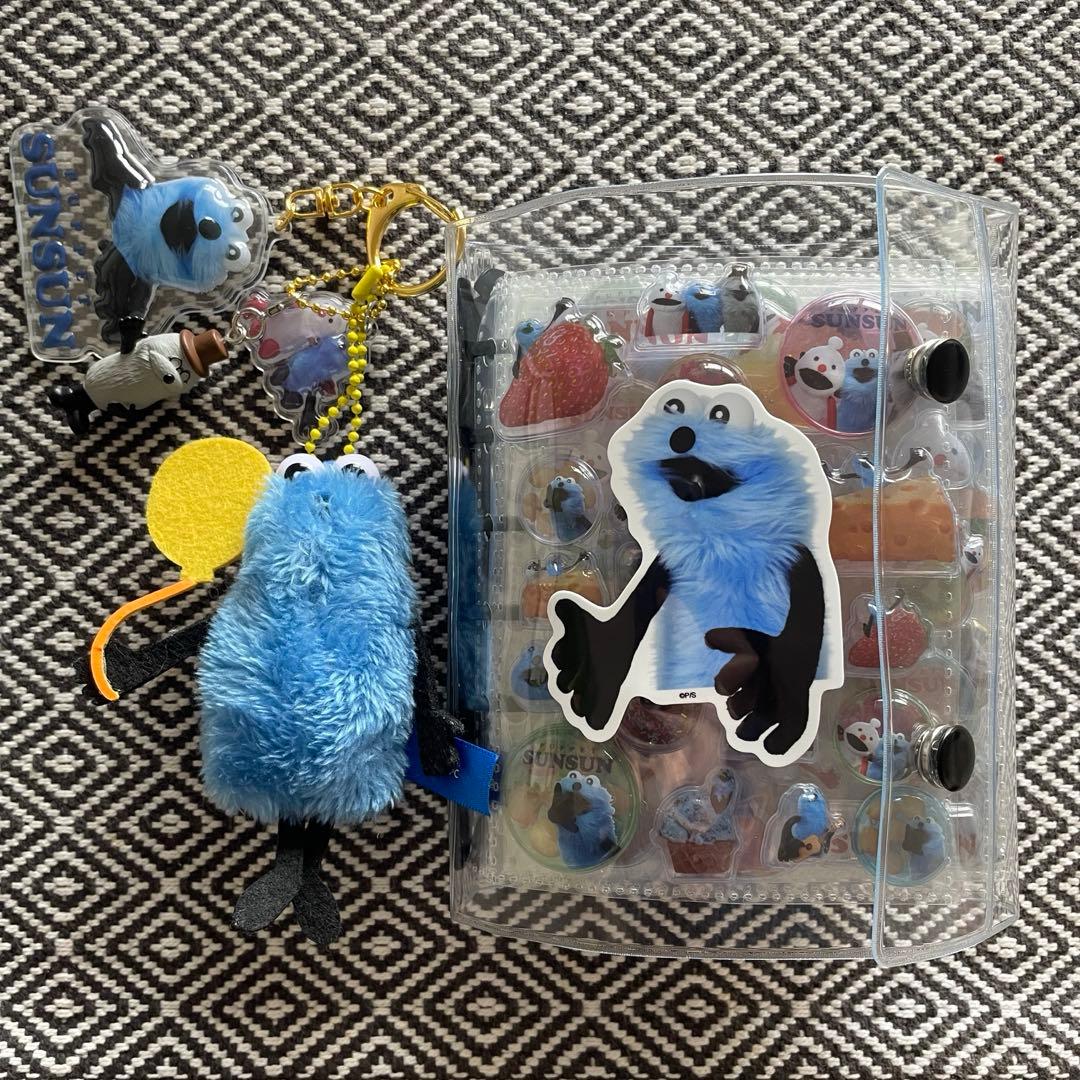 シール帳　完成品　スンスン　SUNSUN