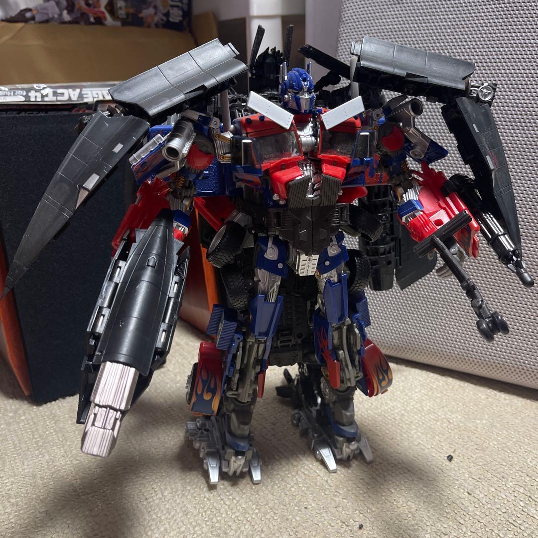ジャンク扱いMB-11 オプティマスプライム + MB-16 ジェットファイアー