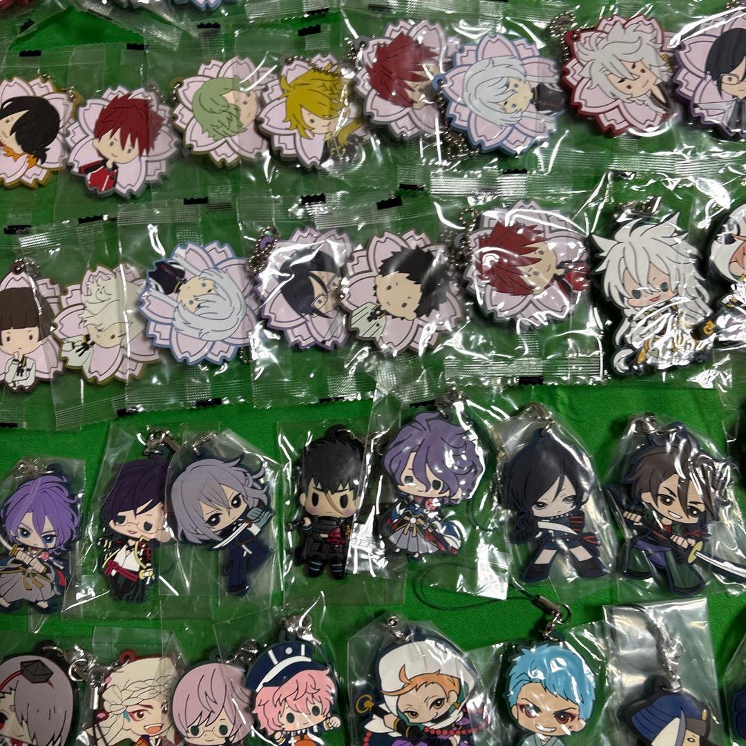 写真2枚目あり 刀剣乱舞 ラバーストラップ類 大量まとめ売り ②