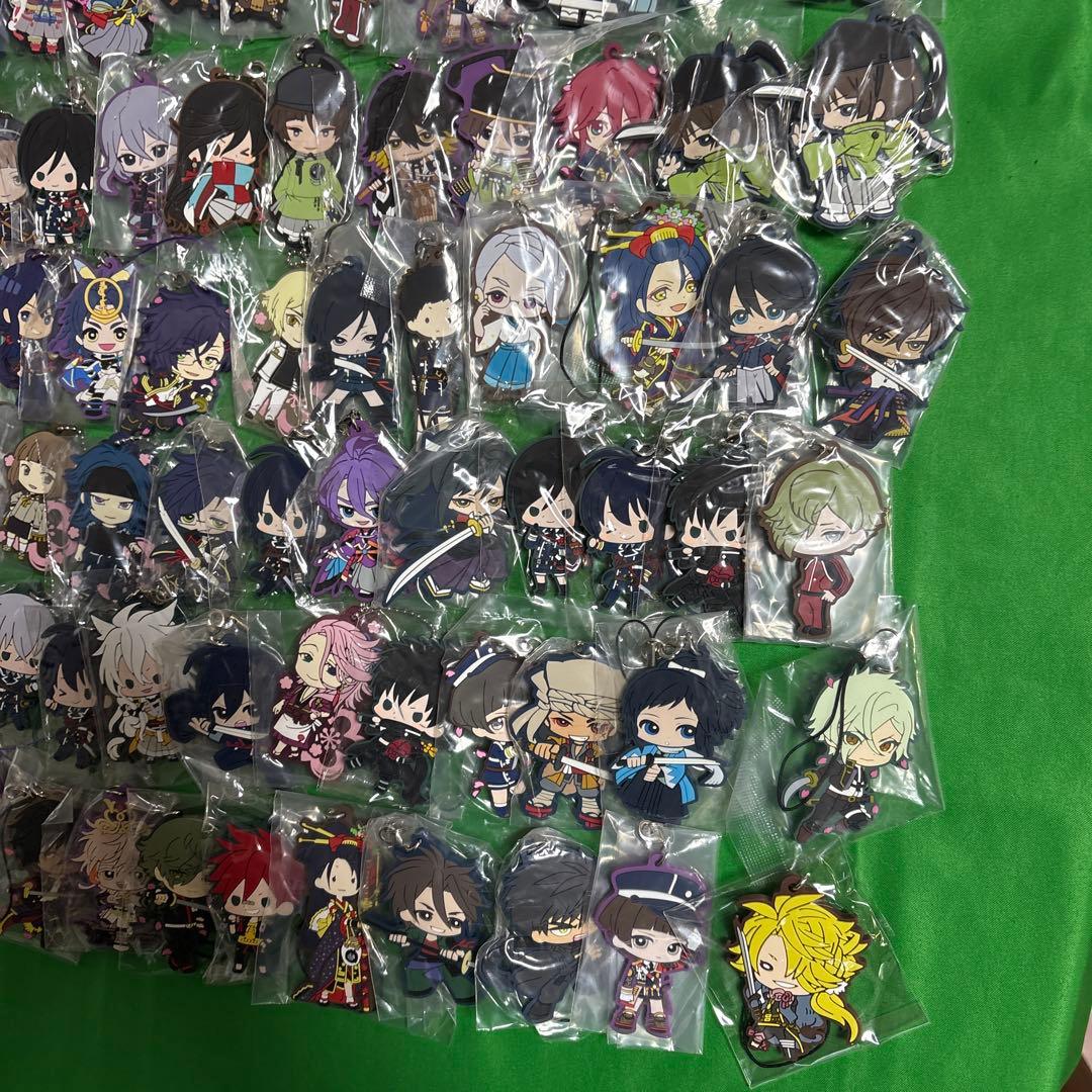 写真2枚目あり 刀剣乱舞 ラバーストラップ類 大量まとめ売り ②