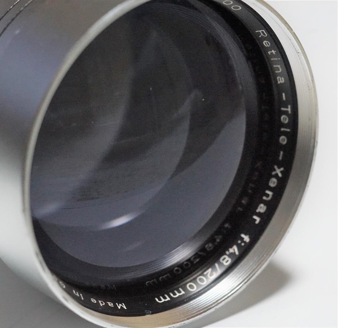コダックレチナクセナー２００ｍｍ　ｆ４．８デッケルマウント