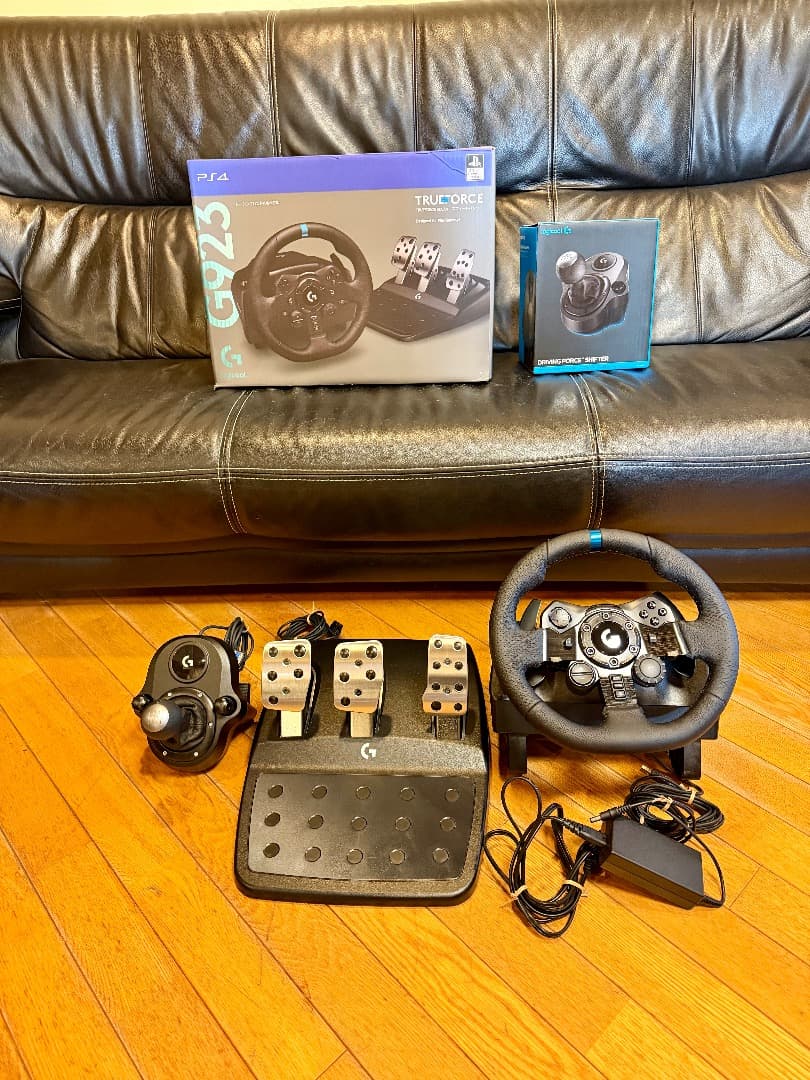 Logitech G923 ハンコン＋シフター