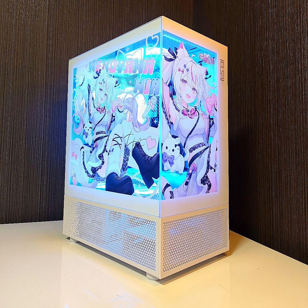 【猫山みあ×ELSAコラボケース ゲーミングPC】デスクトップ／キャラクター