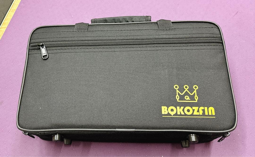 【BQKOZFIN】クラリネット B♭調 ニッケルメッキ 17 キー