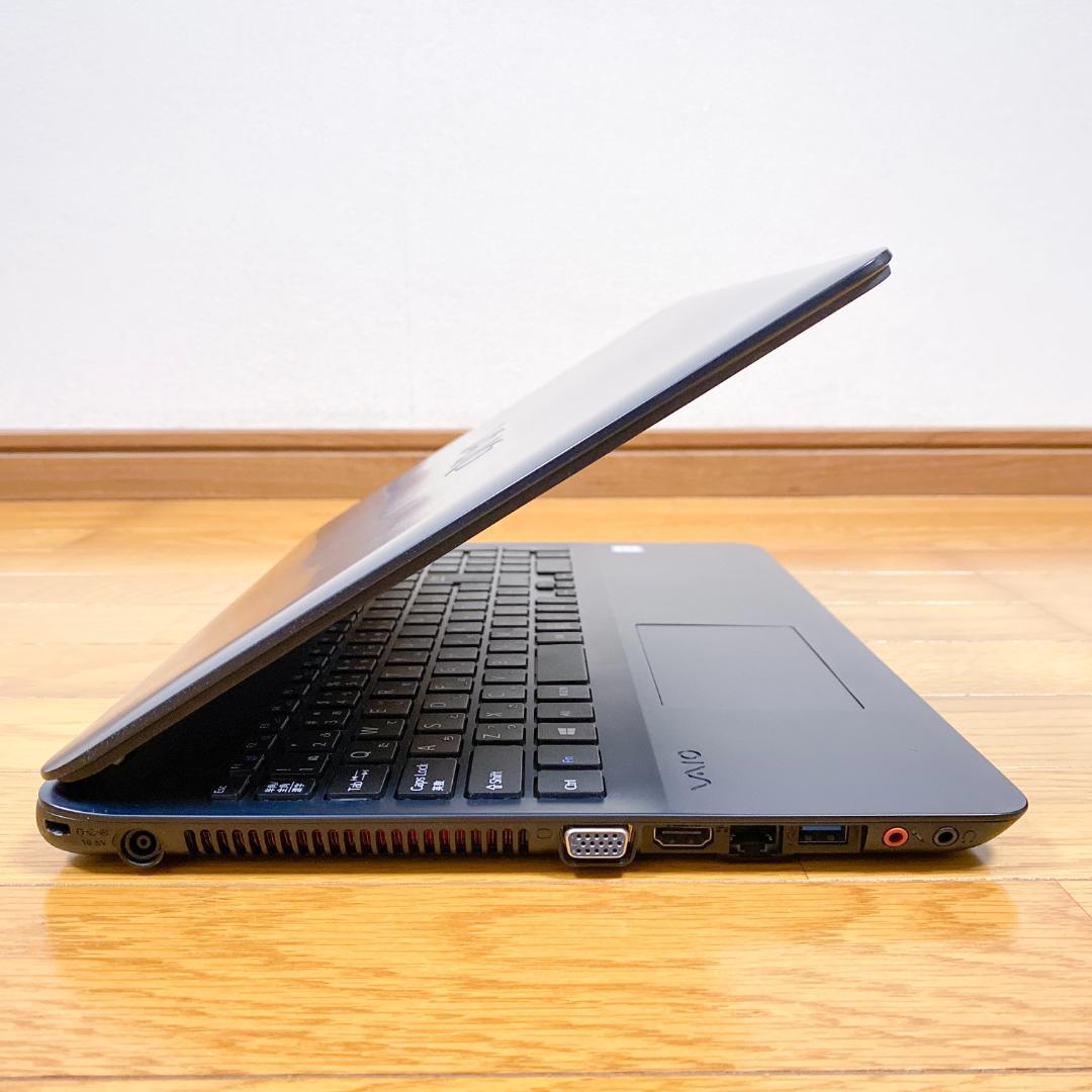 大人気！VAIOノートパソコン✨4コアi5 SSD メモリ8 バッテリー持ち〇