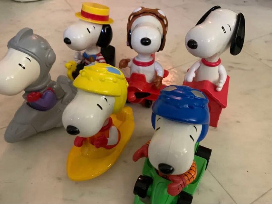 スヌーピー フィギュアセット 6体