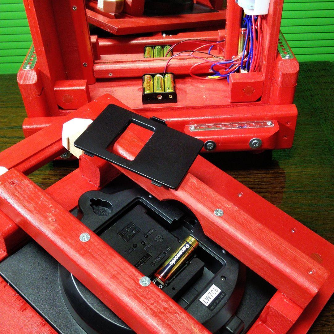 K◆誰も持っていない？限定2台消防車型電波時計電波時計カシオIQー 890J使用