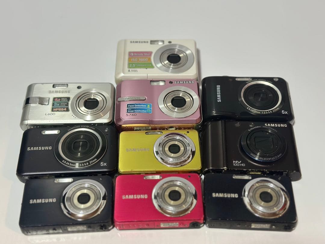 SAMSUNG10台 デジカメラ まとめ【動作未確認ジャンク扱】②