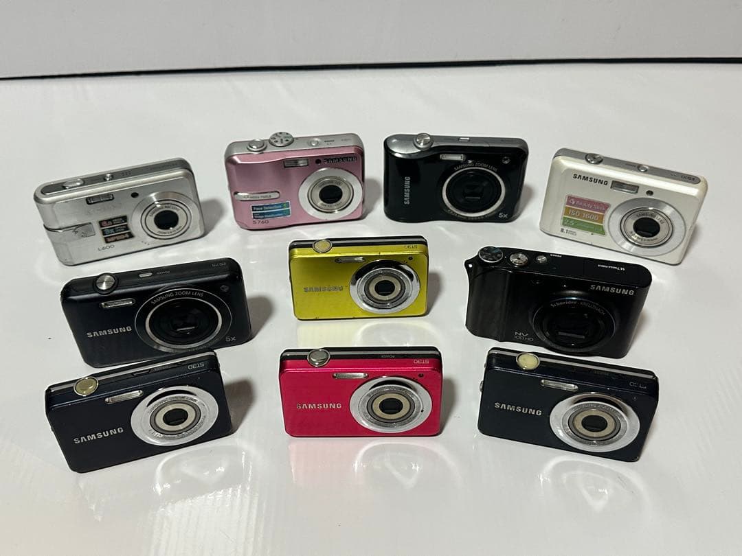 SAMSUNG10台 デジカメラ まとめ【動作未確認ジャンク扱】②