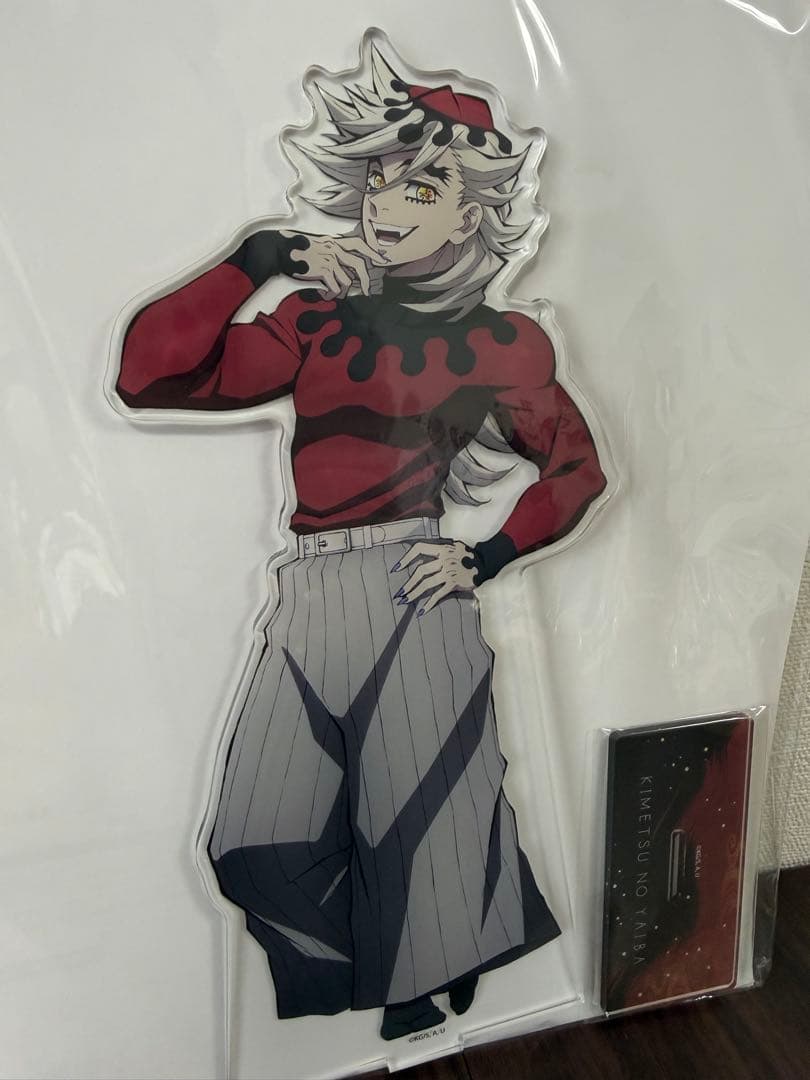 【未使用】鬼滅の刃　オンラインくじ 鬼集結 A賞ビッグアクリルスタンド 童磨