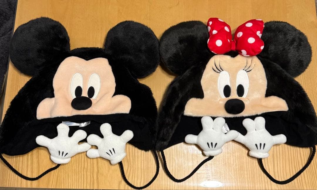 ミッキー ミニー ファンキャップ2点セット