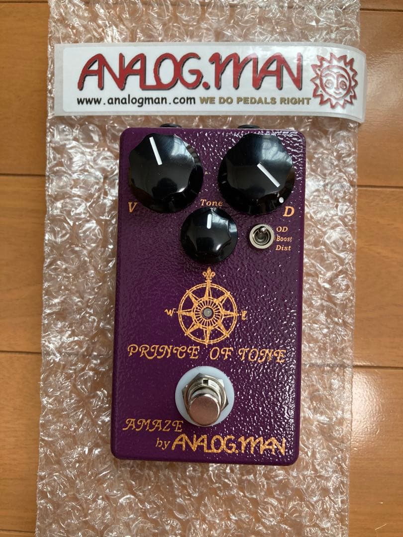 新品 Analogman Prince of Tone オーバードライブ