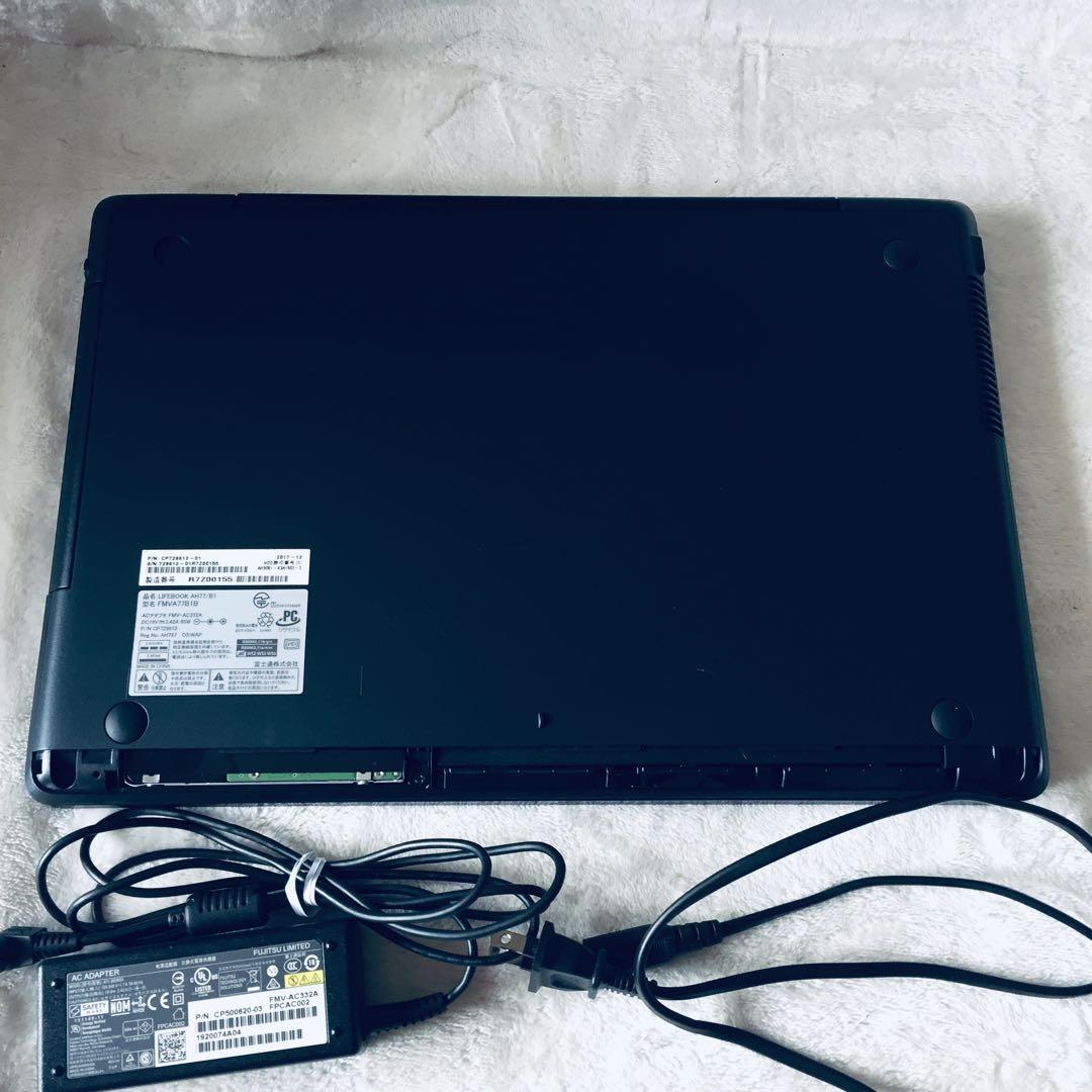 LIFEBOOK AH77/B1 i7 7世代 メモリ8GB HDD 1TB