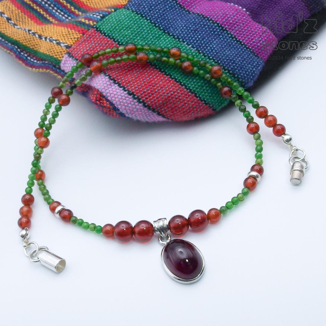 ◆一点もの天然石ネックレス:MSiC-007