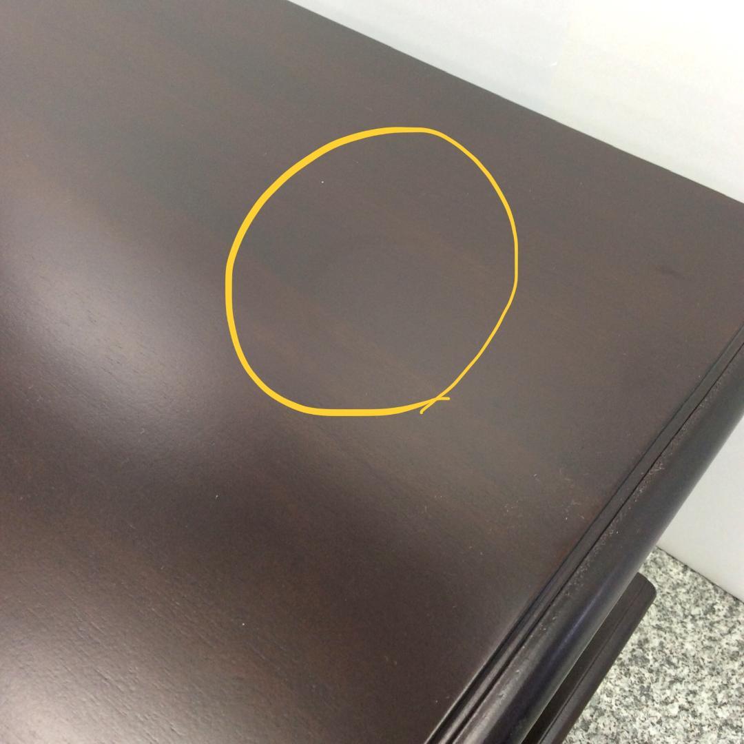 未使用アウトレット アンティーク調 猫脚 テレビボード マホガニー ローボード