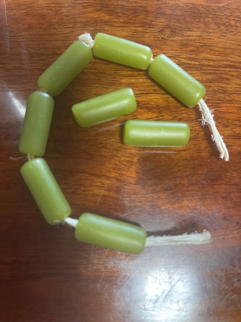 古玉　古砡　玉石　砡石　ブレスレット