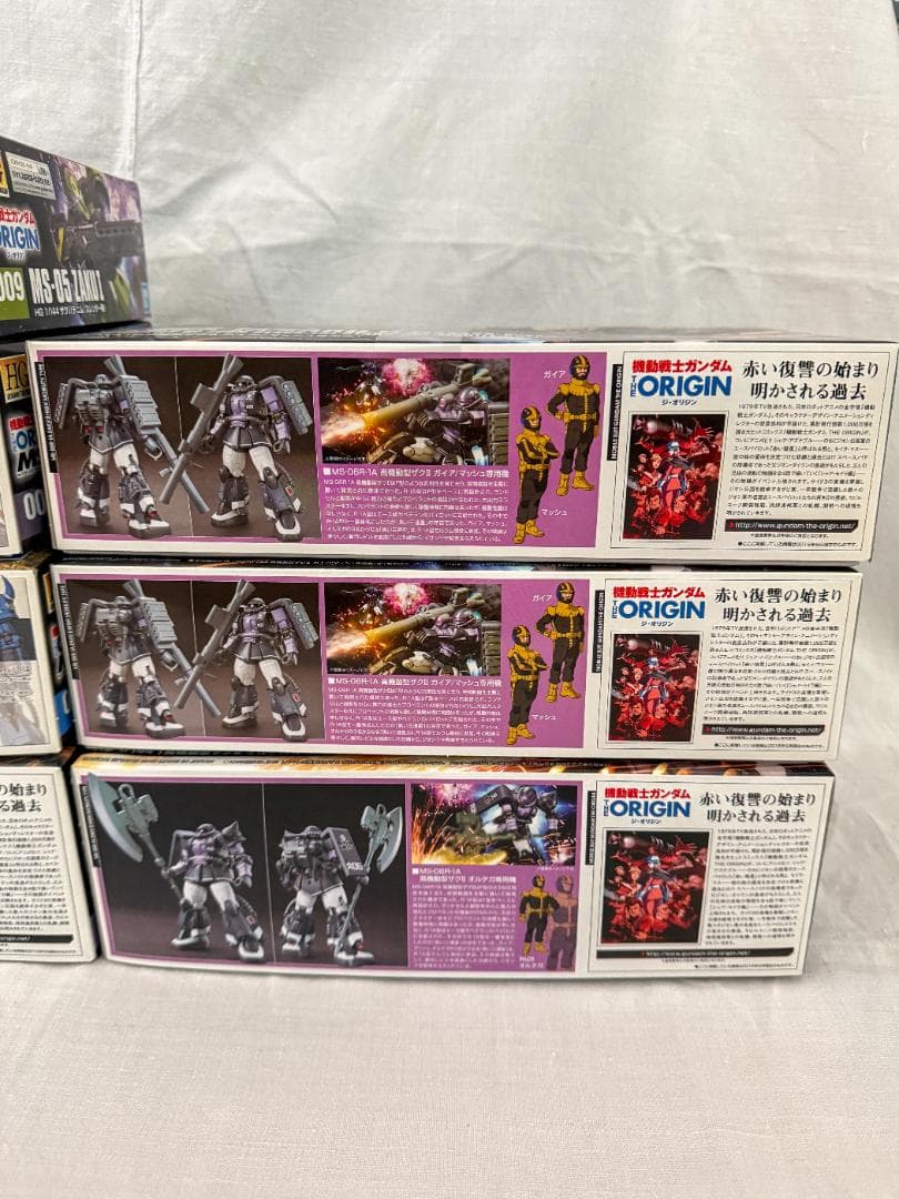 HG ガンプラGUNDAM THE ORIGINシリーズ 15体セット