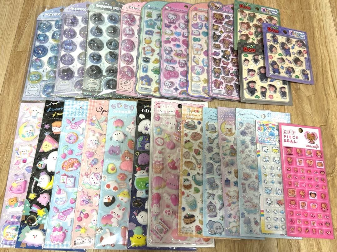 サンリオコットンパフィ・タイルシールなど♡24シート