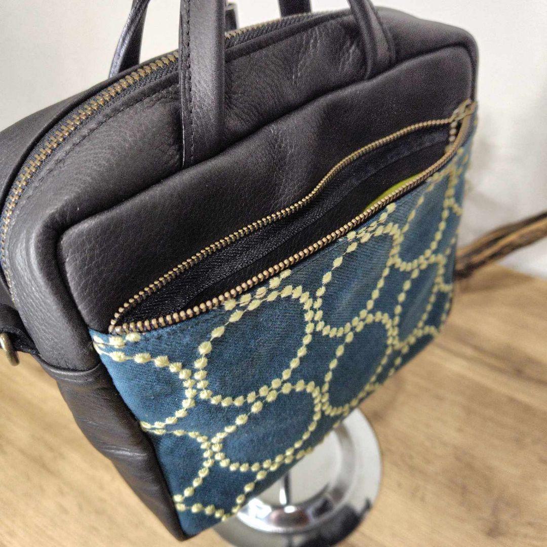 h*a様 ミナペルホネン/tambourineタンバリングリーン/スクエアーボス