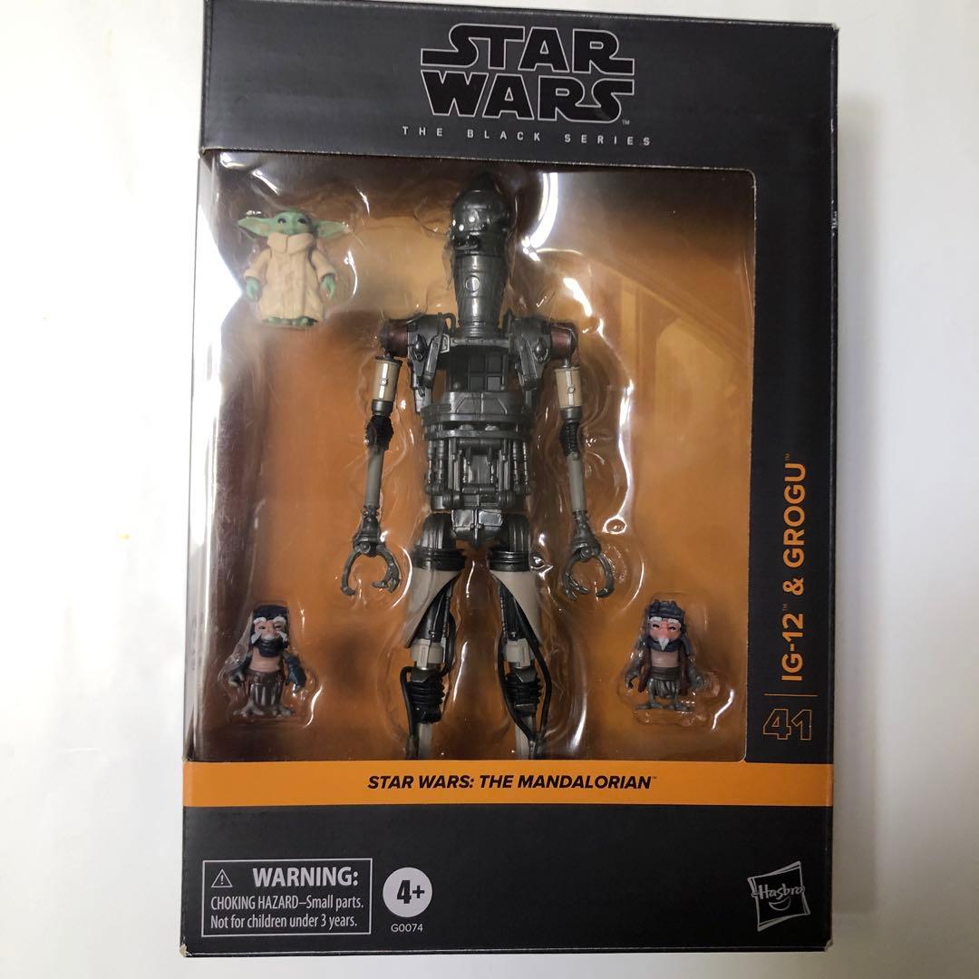 スターウォーズ フィギュア ブラックシリーズ　IG-12 ＆グローグー