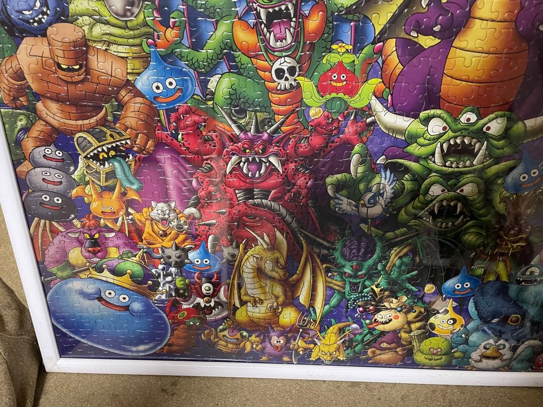 【完成品！】ドラクエ　パズル　3枚セット　額縁つき　外枠つき