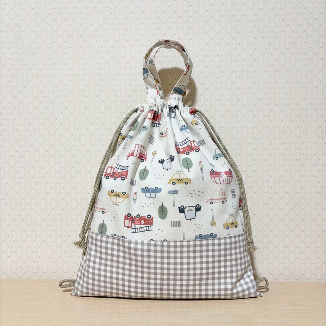 080.＊生茶さん＊入園入学5点セット／裏地付きで丈夫☆