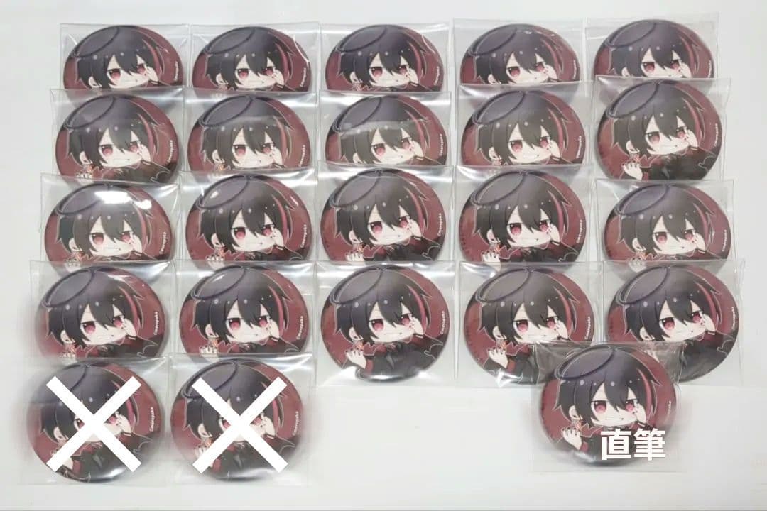 めろぱか KAITO　 缶バッジ 悪魔 直筆　まとめ売り