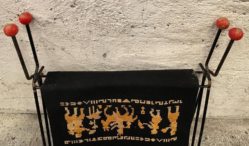 Vintage　▪️マガジンラック　ブックスタンド　北欧インテリア　雑貨