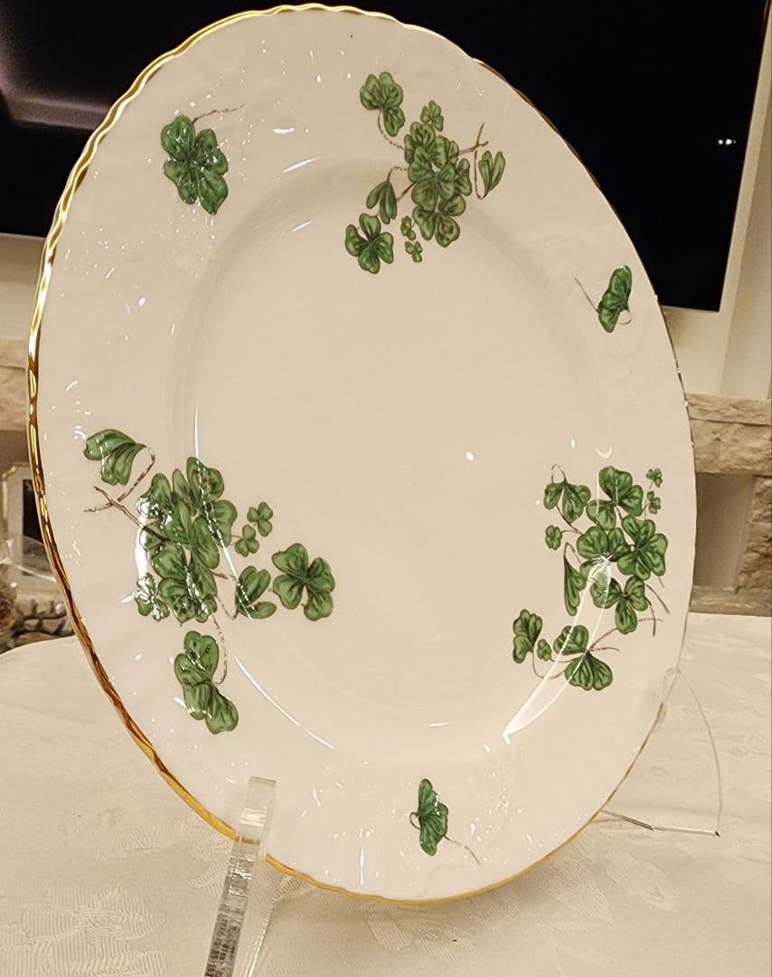 ハマースレイ ② シャムロック プレートスクロールエンボス