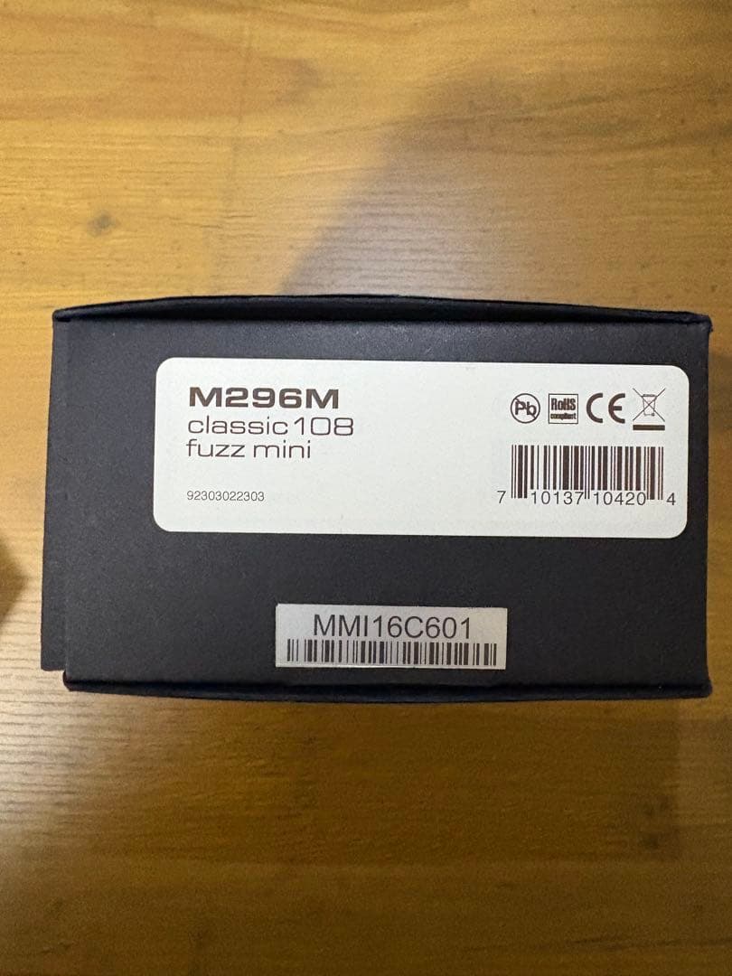 ギター MXR CLASSIC 108 FUZZ MINI M296