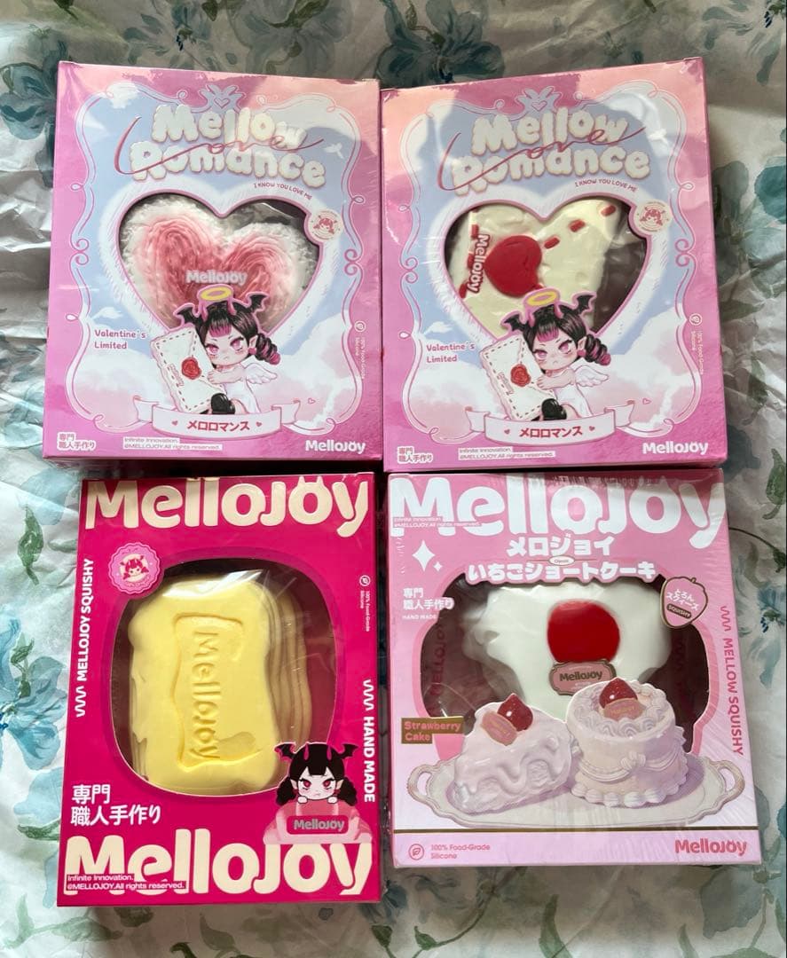 mellojoy ボットウ　コクハク　ショートケーキ　スライス　バター　セット