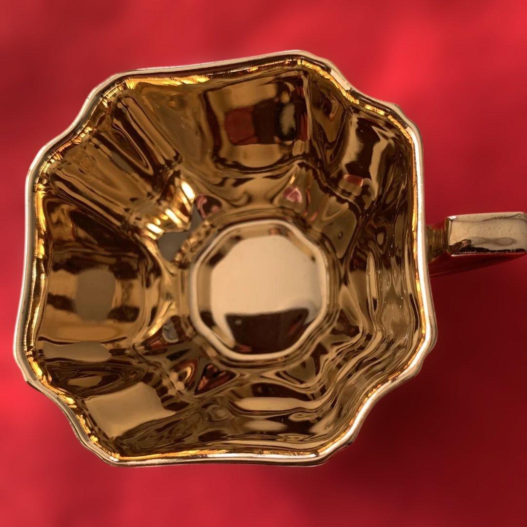 金彩飾 アンティークリモージュ復刻版 カップ&ソーサー