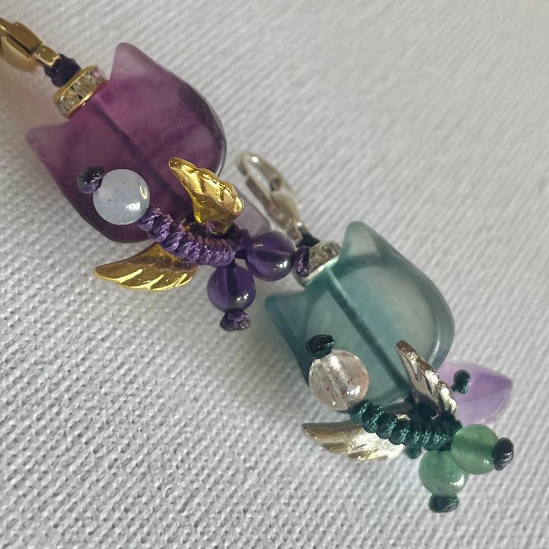 824 825s re フローライト　ラベンダーアメジスト原石 テラヘルツ　他