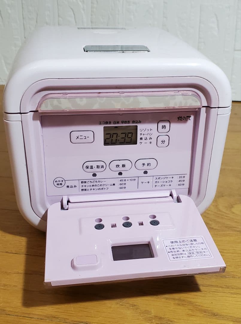 タイガー　 炊飯器　 3合炊き 　&　Panasonic　 Wヘッド　アイロン