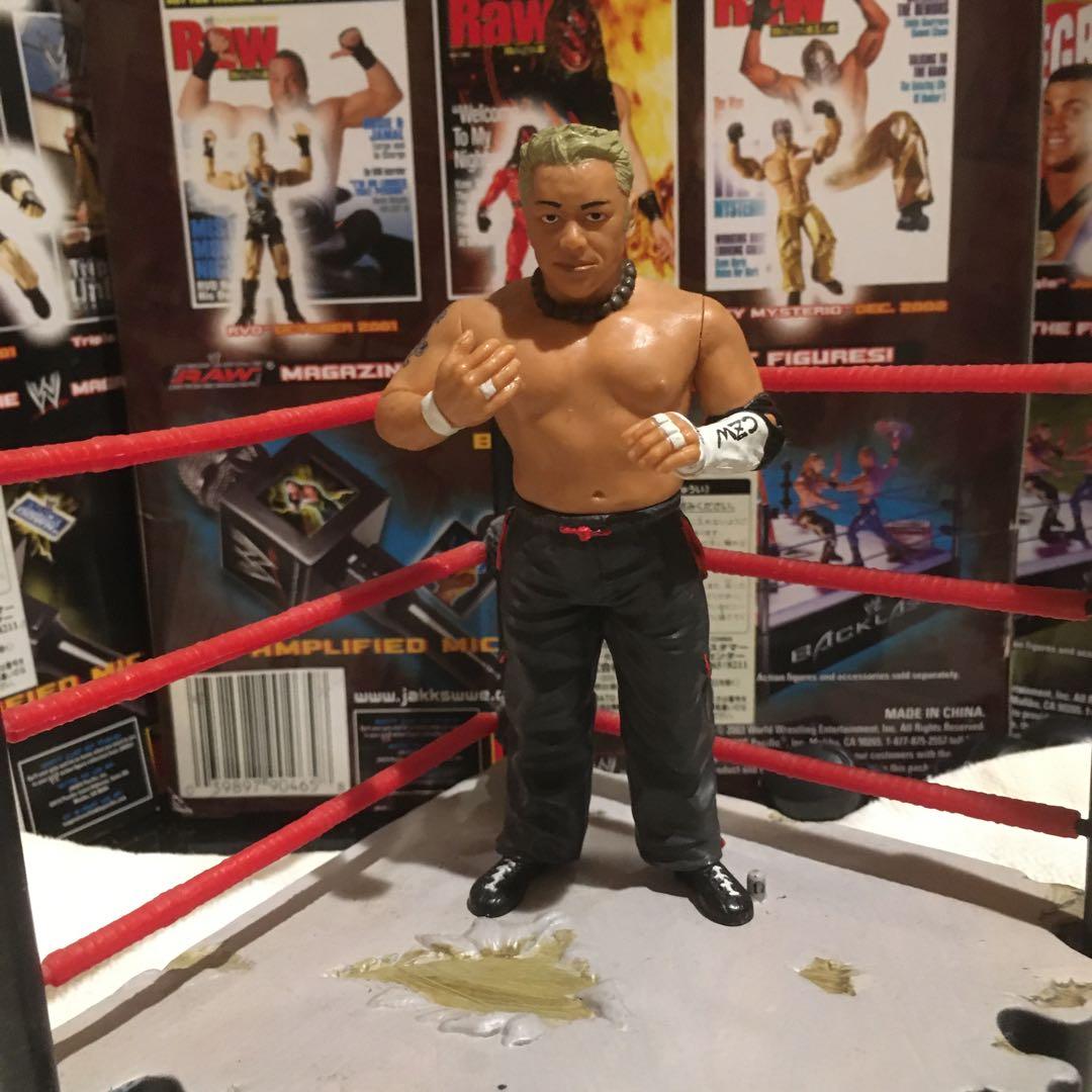 葛西純　ゴーグル　バンダナ　有刺鉄線バット付き