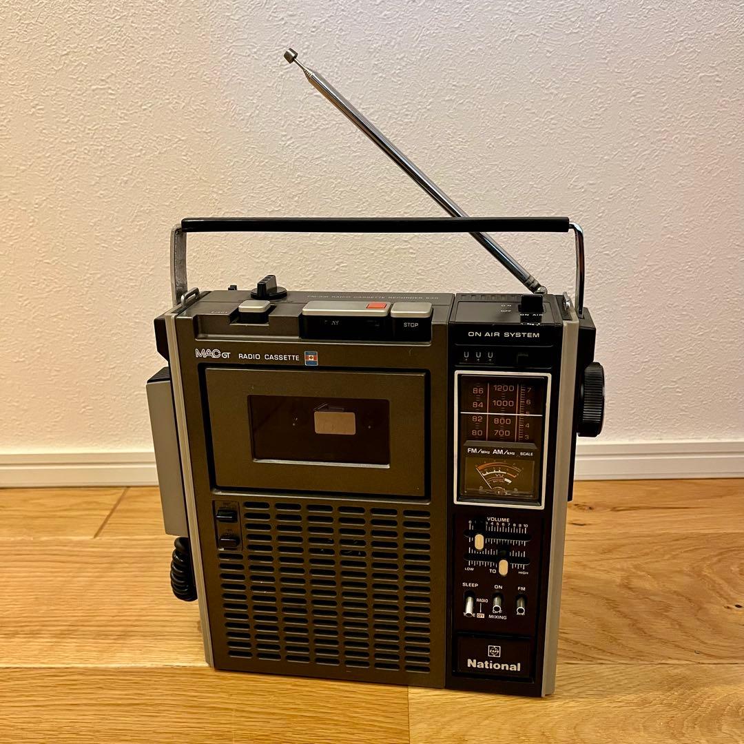 【昭和レトロ】National RQ-540 MAC G カセットレコーダー
