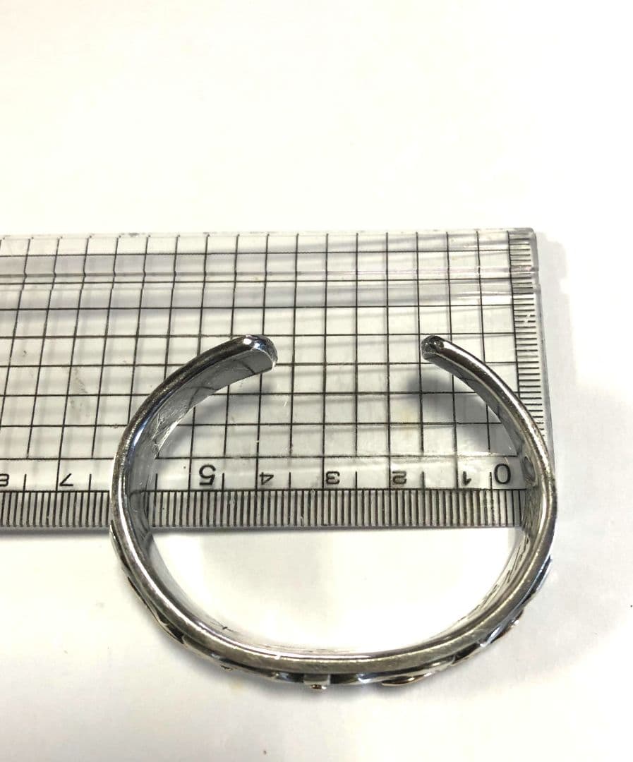 ★年末セール★ BIG HAND（シルバー・18K）ハンドメイド バングル