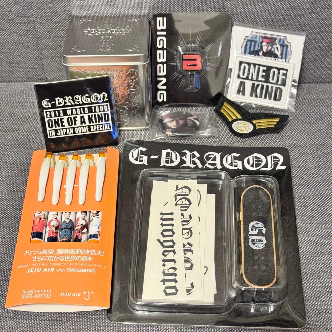 G-DRAGON BIGBANG ONE OF A KINDグッズ ジヨン レア
