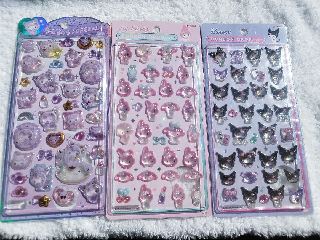 【正規品】ボンボンドロップシール　第一弾　マイメロ　クロミ　うるちゅる