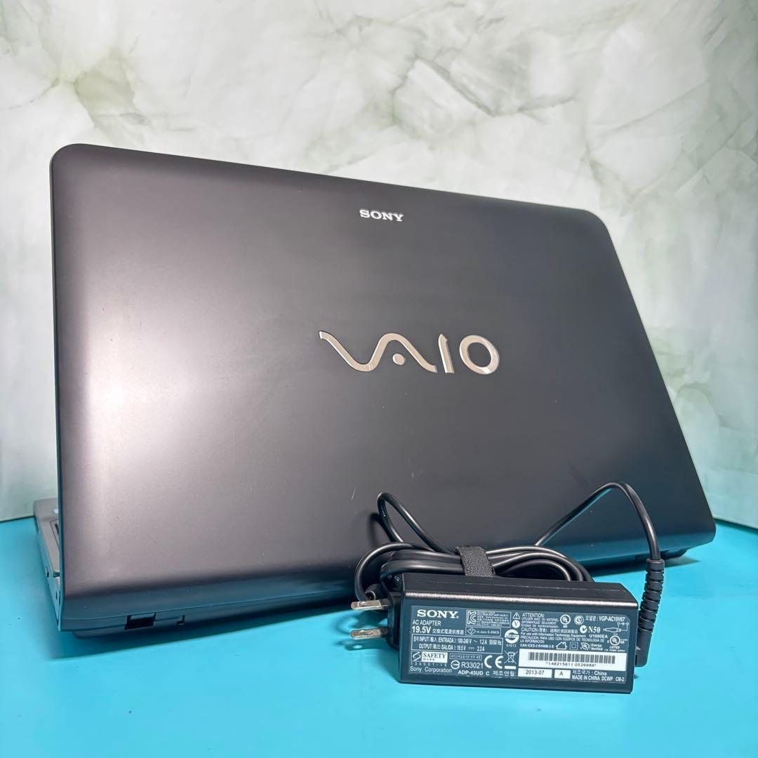 i7＆新品SSD★メモリ8GB★VAIOノートPC★Webカメラ付★オフィス付