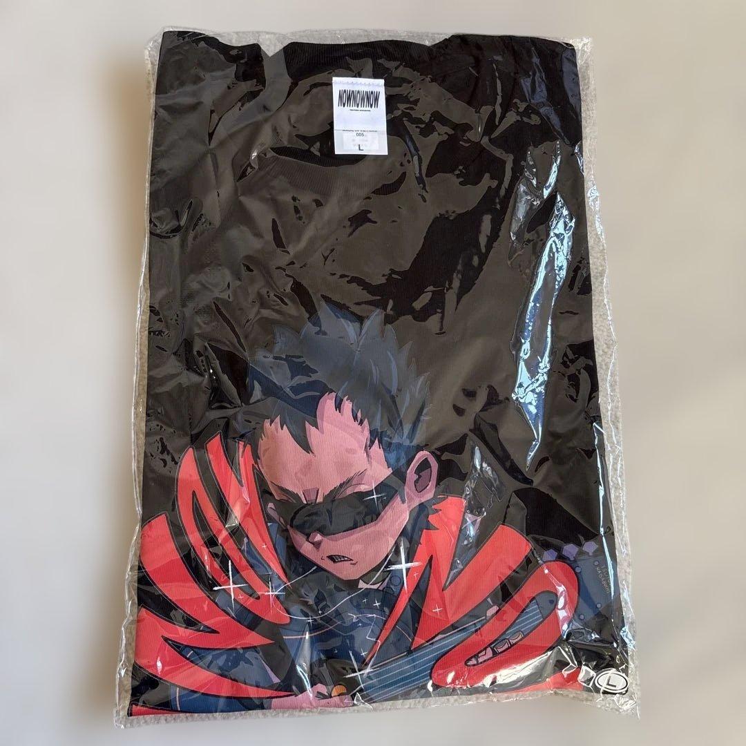 未開封　新品　長渕剛　NOWNOWNOW 半袖Tシャツ　黒　サイズL