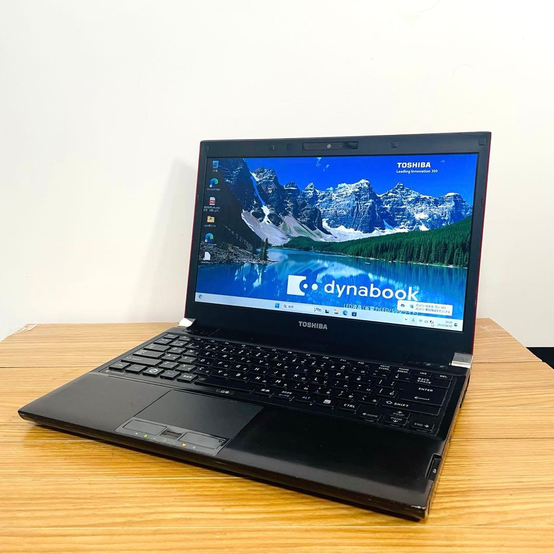 爆安ブラック東芝ノートPC SSDメモリ8ギガwin11 オフィスDVD