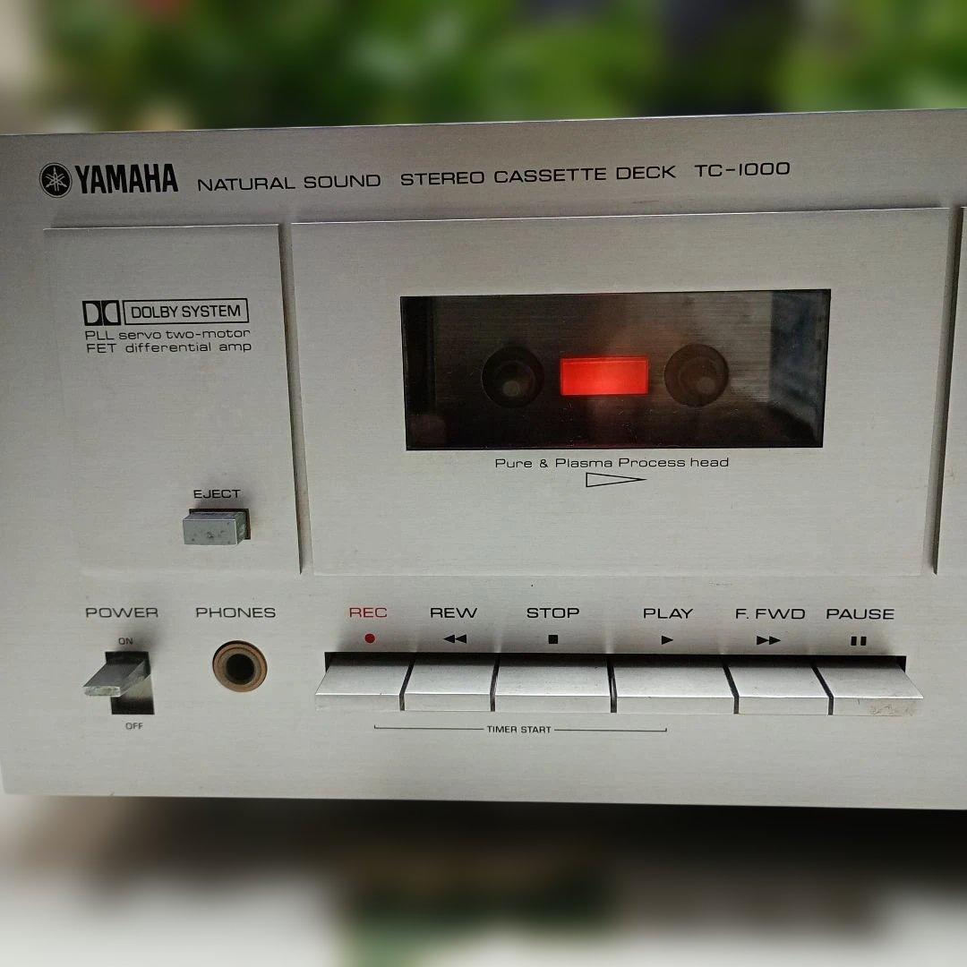 w*f様 YAMAHA TC-1000 ステレオカセットデッキ